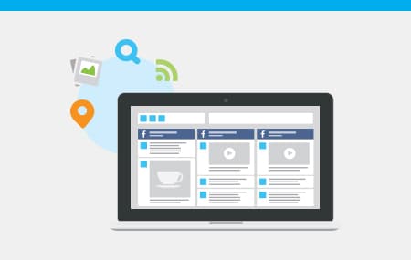Facebook e Hootsuite